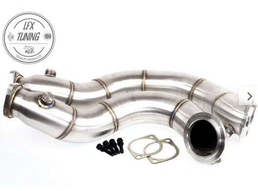 LFX BMW N54 3 Zoll Downpipes - 135i 335i E82/88 E90/91/92